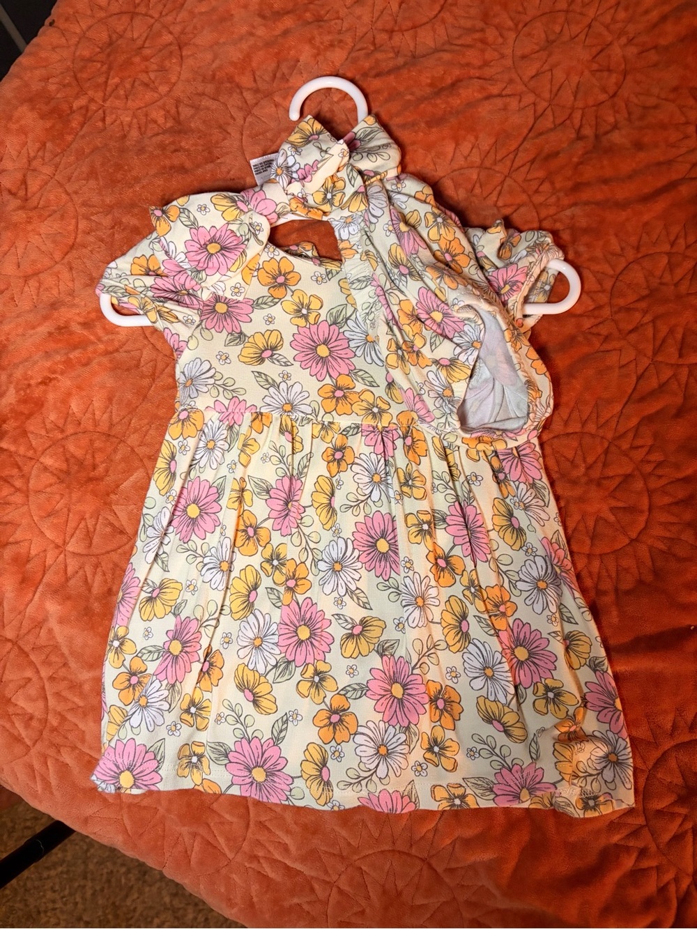 Girls Milkberry Dress w/ Bloomers- 3/6mo